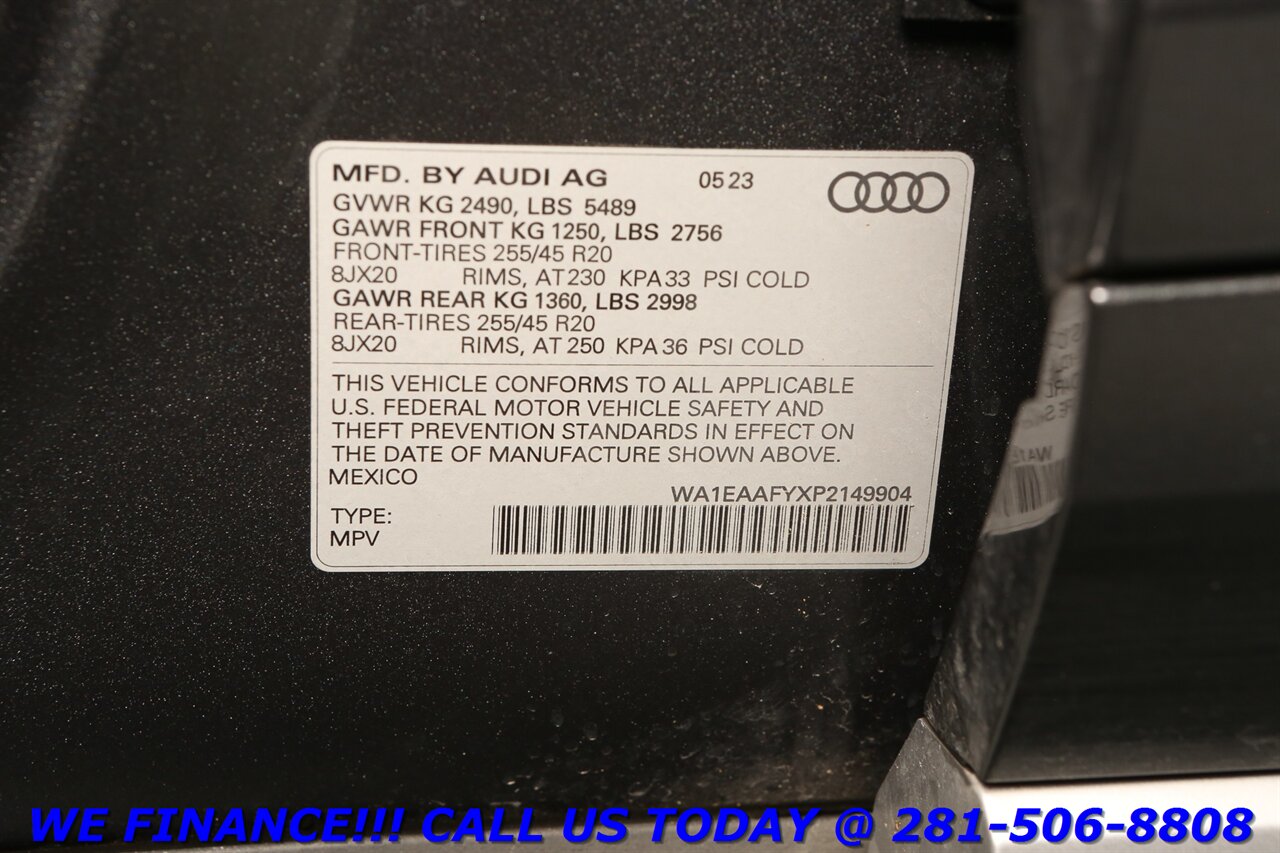 2023 Audi Q5 2023 Quattro S line Prem Plus AWD NAV PANO 6K   - Photo 25 - Houston, TX 77031