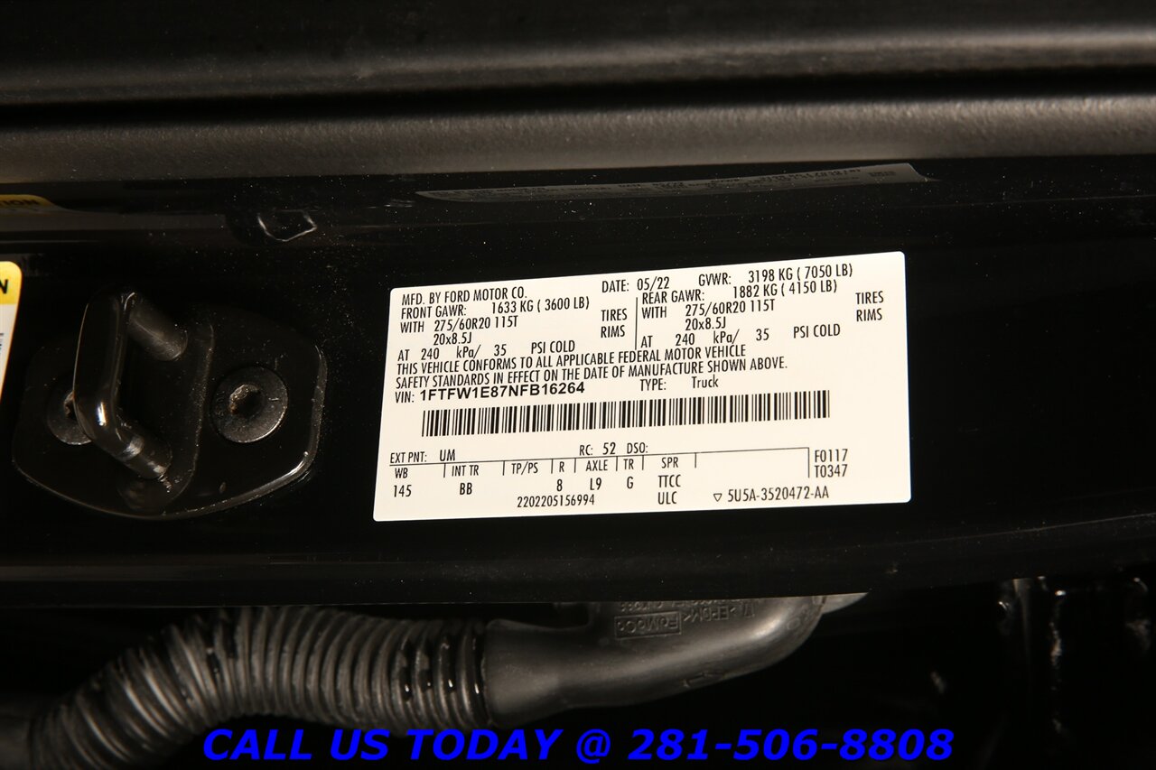 2022 Ford F-150 2022 Platinum SuperCrew FX4 4x4 NAV PANO 80K MLS - Photo 32 - Houston, TX 77031