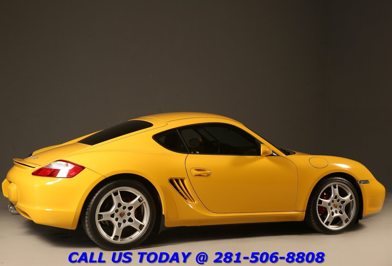 2006 Porsche Cayman 2006 S NAV LEATHER SPEED YELLOW SPOILER 19 " 70K Mi   - Photo 8 - Houston, TX 77031