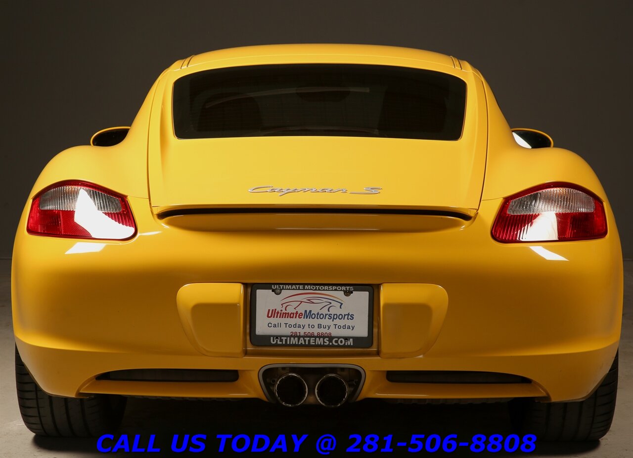 2006 Porsche Cayman 2006 S NAV LEATHER SPEED YELLOW SPOILER 19 " 70K Mi   - Photo 7 - Houston, TX 77031
