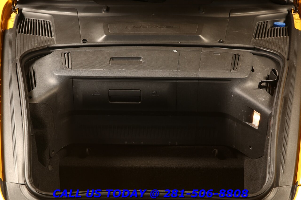 2006 Porsche Cayman 2006 S NAV LEATHER SPEED YELLOW SPOILER 19 " 70K Mi   - Photo 25 - Houston, TX 77031