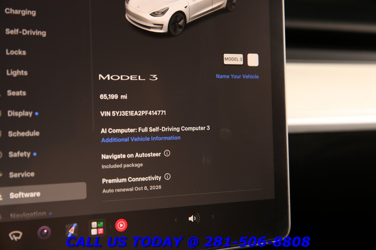 2023 Tesla Model 3 2023 FSD3 Ai AUTOPILOT NAV PANO HEATSEAT - Photo 16 - Houston, TX 77031