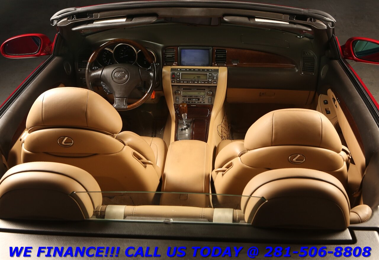 2007 Lexus SC 2007 SC 430 CONVERTIBLE NAV HEATSEAT WOOD 77K MLS   - Photo 3 - Houston, TX 77031