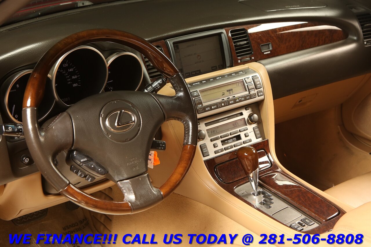 2007 Lexus SC 2007 SC 430 CONVERTIBLE NAV HEATSEAT WOOD 77K MLS   - Photo 10 - Houston, TX 77031