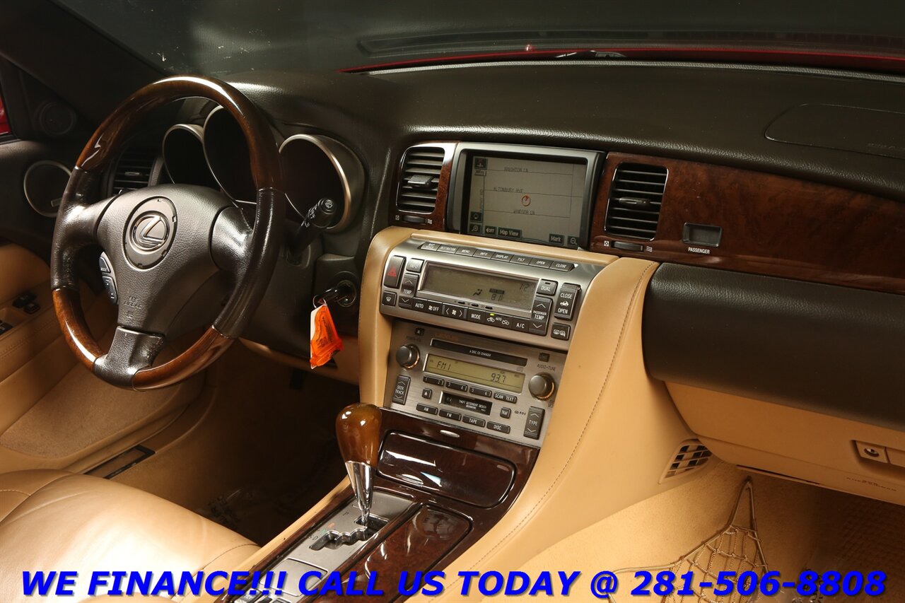 2007 Lexus SC 2007 SC 430 CONVERTIBLE NAV HEATSEAT WOOD 77K MLS   - Photo 16 - Houston, TX 77031