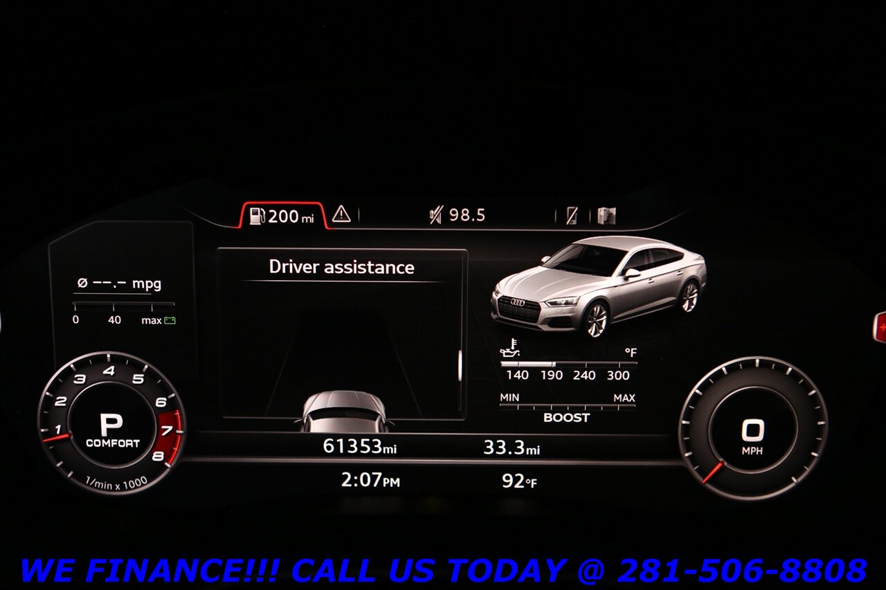 2019 Audi RS5 2019 2.9T Quattro SPORTBACK AWD NAV SUN OLUFSEN   - Photo 14 - Houston, TX 77031