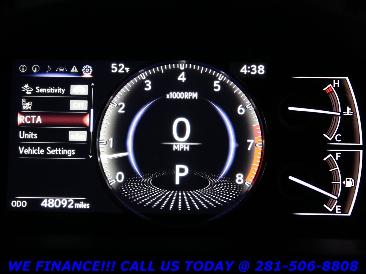 2021 Lexus ES 2021 ES 350 PREM PKG NAV SUN BLIND RADAR 48K MLS   - Photo 15 - Houston, TX 77031