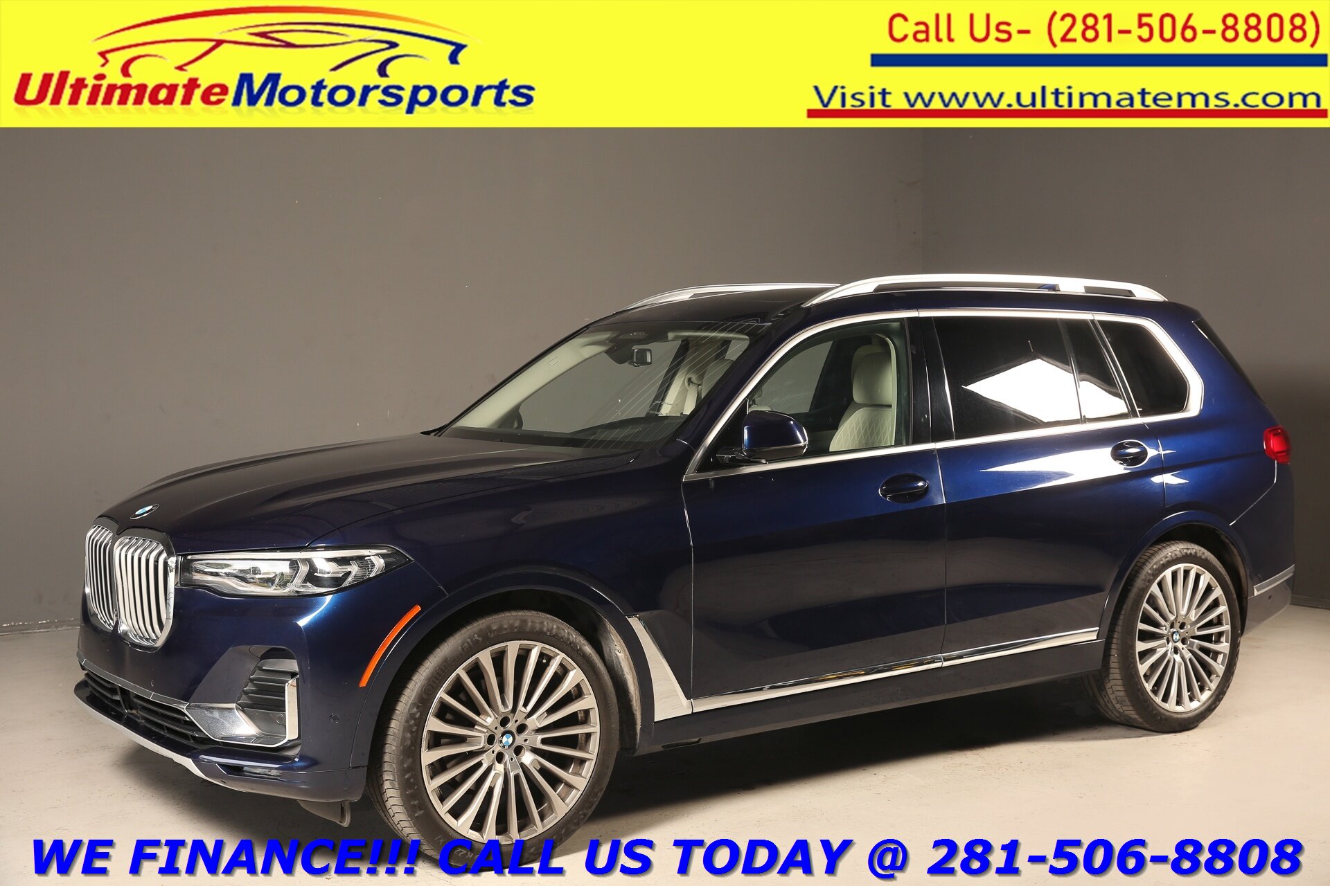 2021 BMW X7 2021 xDrive40i AWD NAV HUD PANO ACTIVE CRUISE LUX   - Photo 1 - Houston, TX 77031