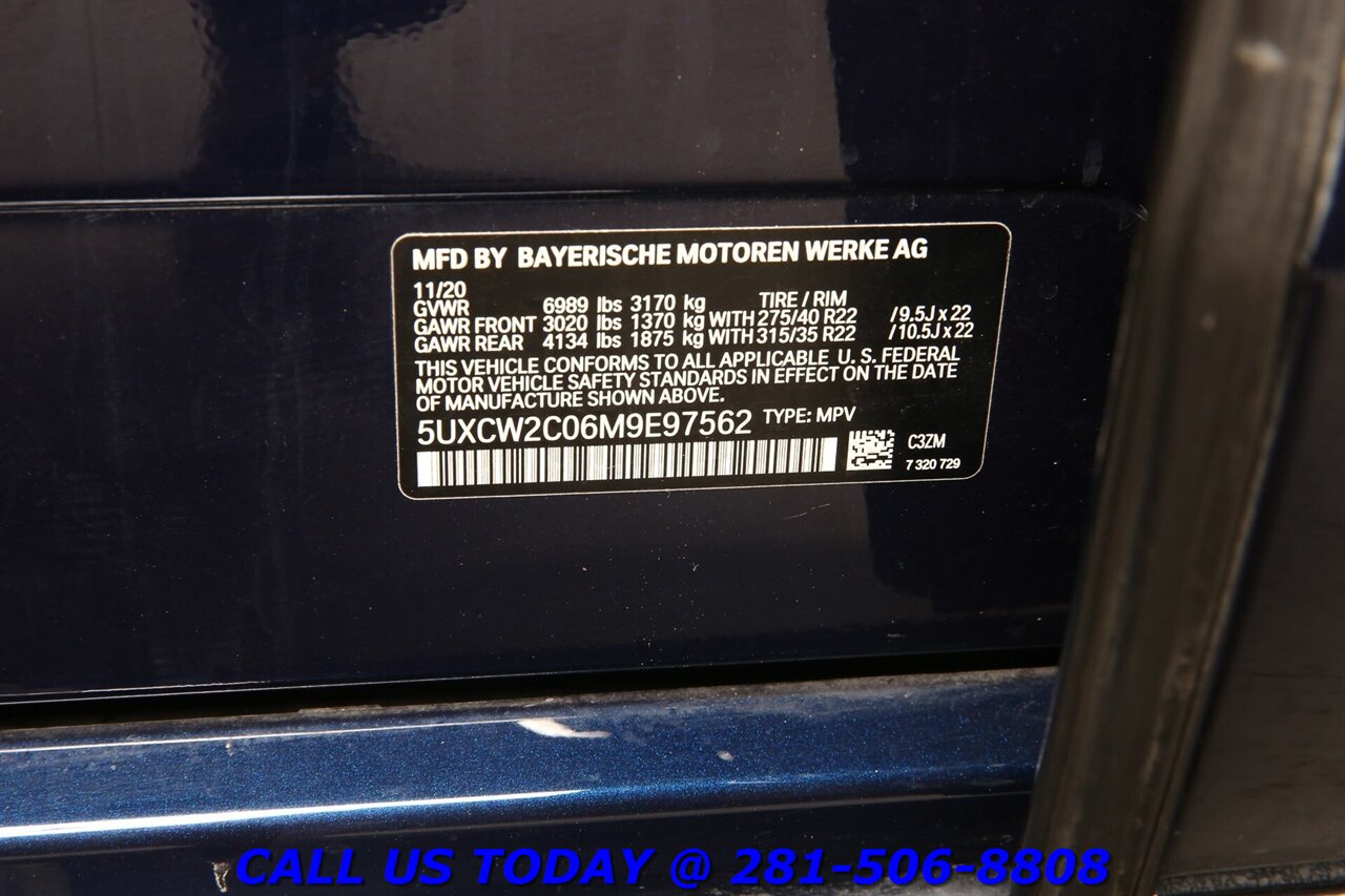 2021 BMW X7 2021 xDrive40i AWD NAV HUD PANO ACTIVE CRUISE LUX - Photo 35 - Houston, TX 77031