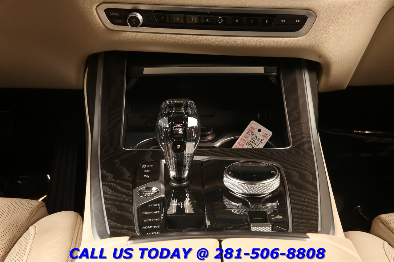 2021 BMW X7 2021 xDrive40i AWD NAV HUD PANO ACTIVE CRUISE LUX - Photo 27 - Houston, TX 77031