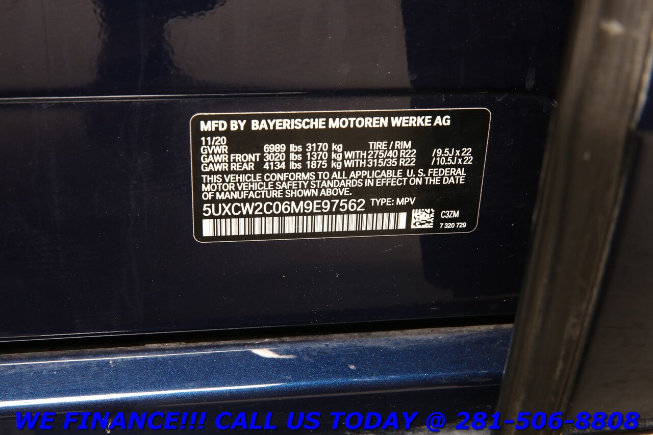 2021 BMW X7 2021 xDrive40i AWD NAV HUD PANO ACTIVE CRUISE LUX   - Photo 35 - Houston, TX 77031