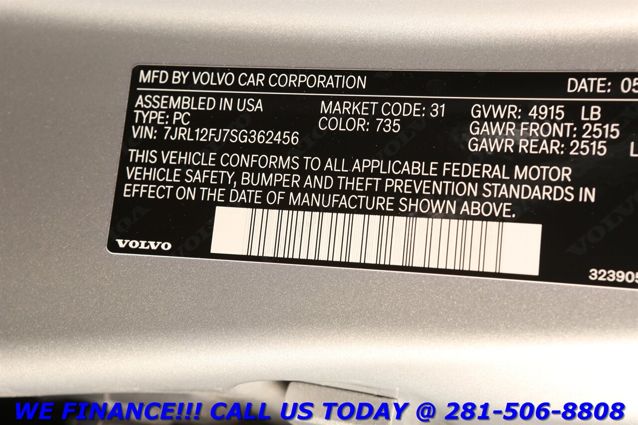 2025 Volvo S60 2025 B5 Core SUN LEATHER HEATSEAT BLIS CARP12K MLS - Photo 31 - Houston, TX 77031