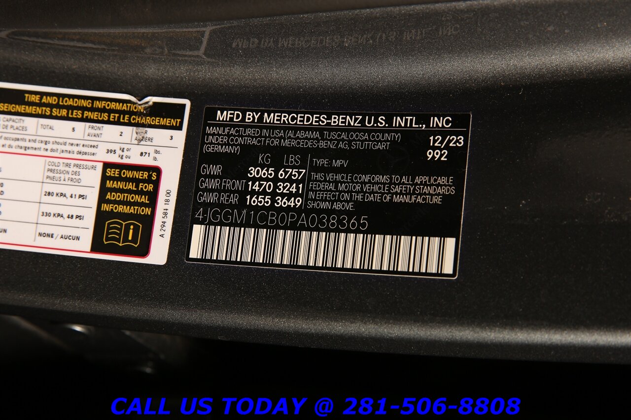 2023 Mercedes-Benz EQE 350 4MATIC AWD NAV PANO PREMIUM PKG BURMESTER 46K Mi - Photo 29 - Houston, TX 77031