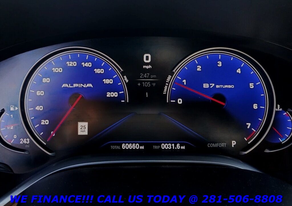 2017 BMW 2017 750i EXEC PKG NAV HUD PANO BLIND 53K   - Photo 16 - Houston, TX 77031