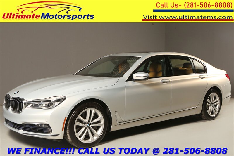 2017 BMW 2017 750i EXEC PKG NAV HUD PANO BLIND 53K  