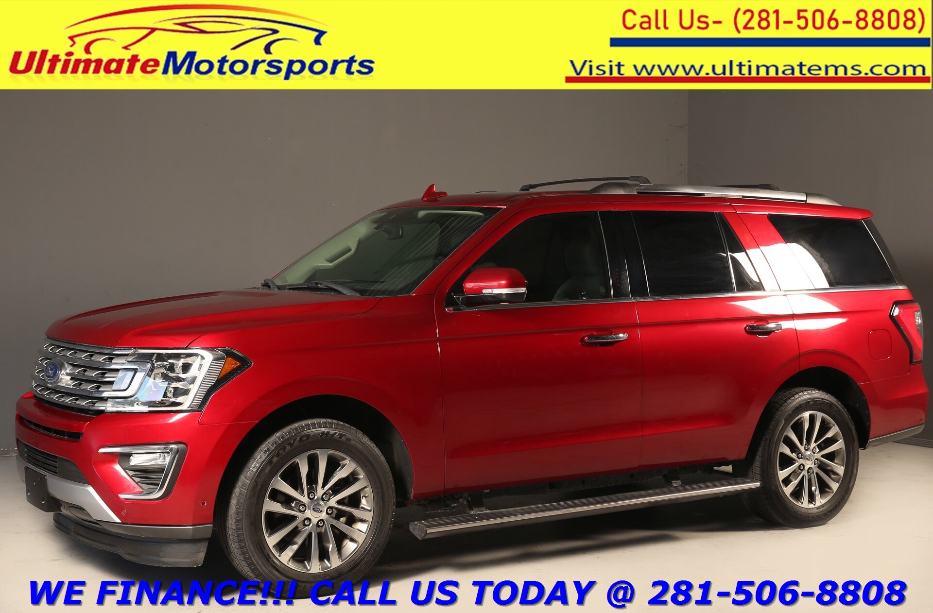 2018 Ford Expedition 2018 Limited NAV PANO ADAPT BLIND 7-PASS CAPTAINS   - Photo 1 - Houston, TX 77031