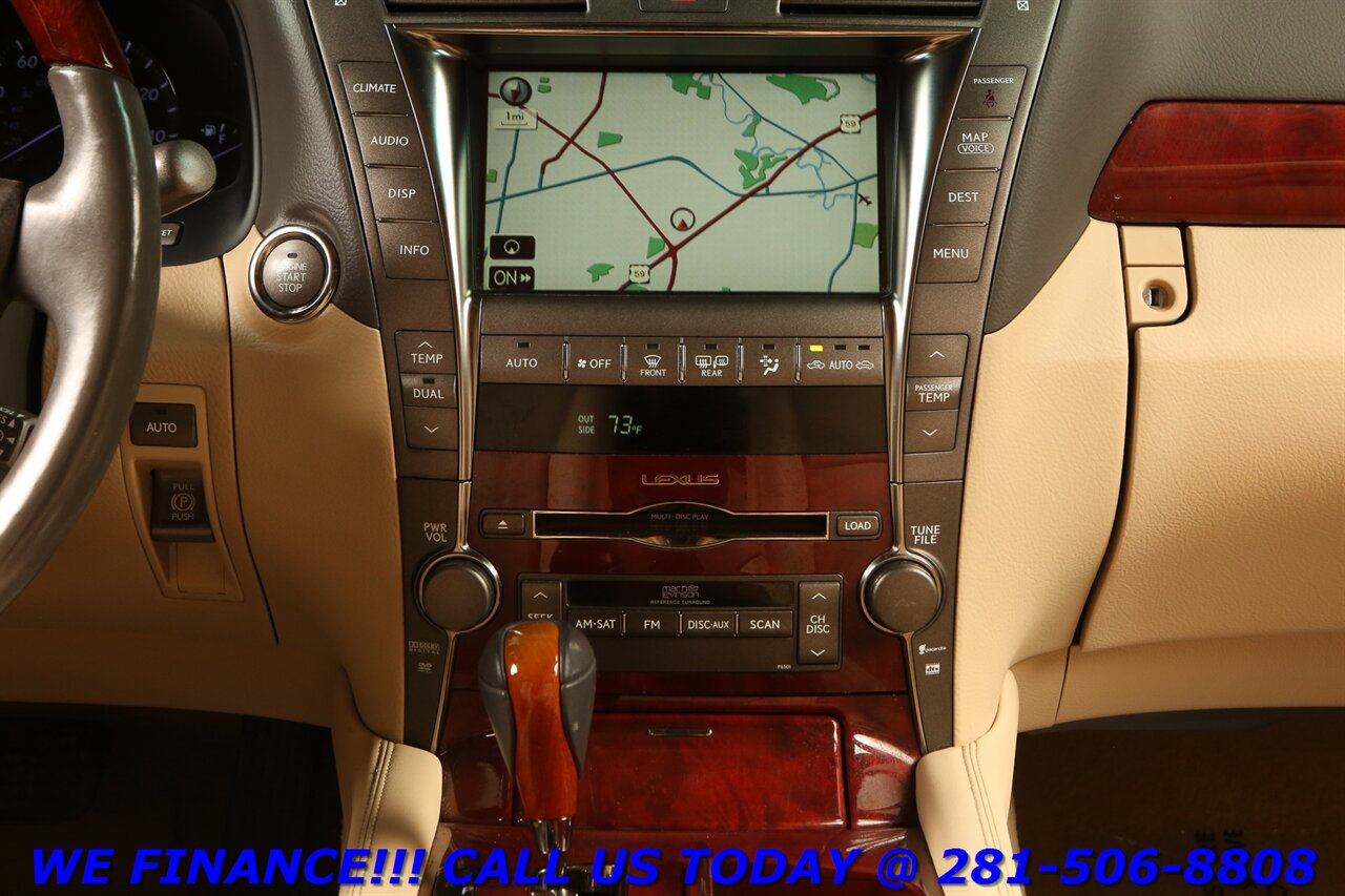 2008 Lexus LEXUS LS 460 NAVIGATION PREMIUM PACKAGE MARK LEVINSON 42 SERVICE RECORD   - Photo 16 - Houston, TX 77031