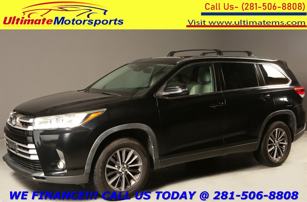 2019 Toyota Highlander 2019 XLE 7-PASS NAV SUN RADAR CRUISE LEATHER CAM - Photo 1 - Houston, TX 77031