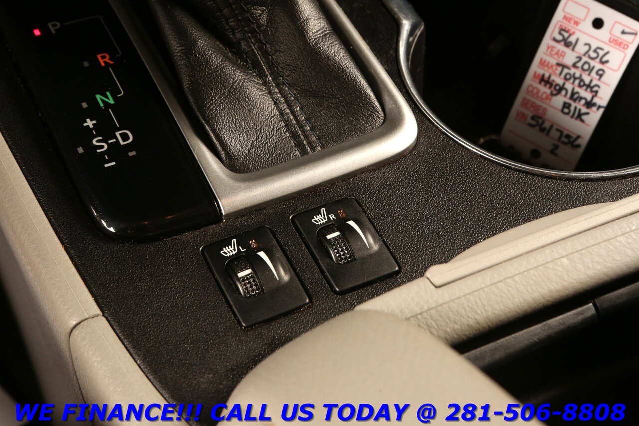 2019 Toyota Highlander 2019 XLE 7-PASS NAV SUN RADAR CRUISE LEATHER CAM - Photo 18 - Houston, TX 77031