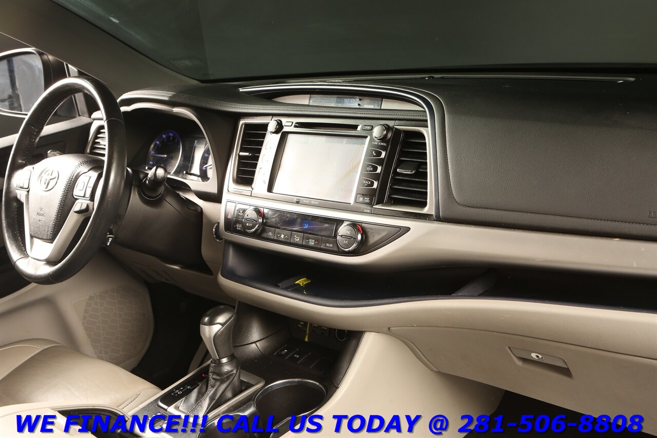 2019 Toyota Highlander 2019 XLE 7-PASS NAV SUN RADAR CRUISE LEATHER CAM - Photo 19 - Houston, TX 77031