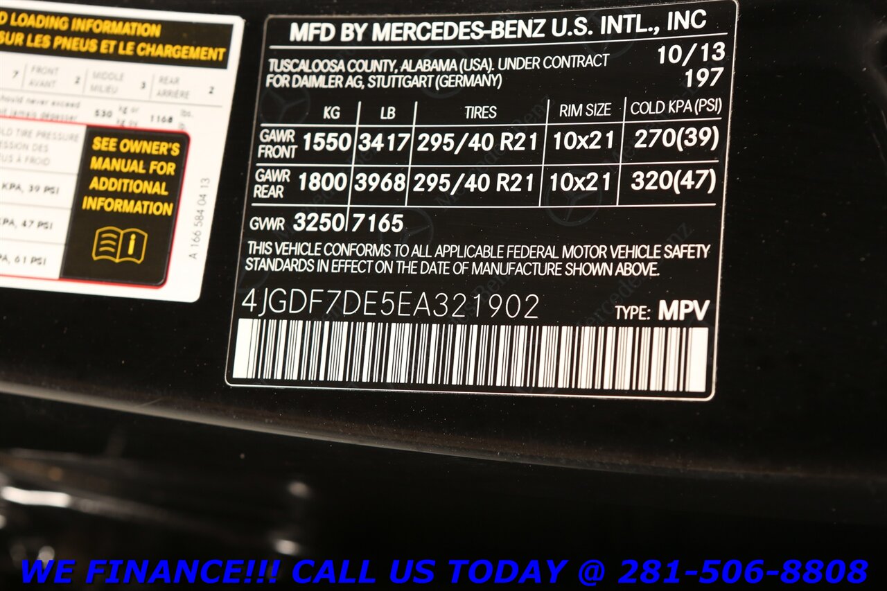 2014 Mercedes-Benz 2014 GL550 4MATIC AWD NAV PANO DVD BLIND 7-PASS   - Photo 31 - Houston, TX 77031