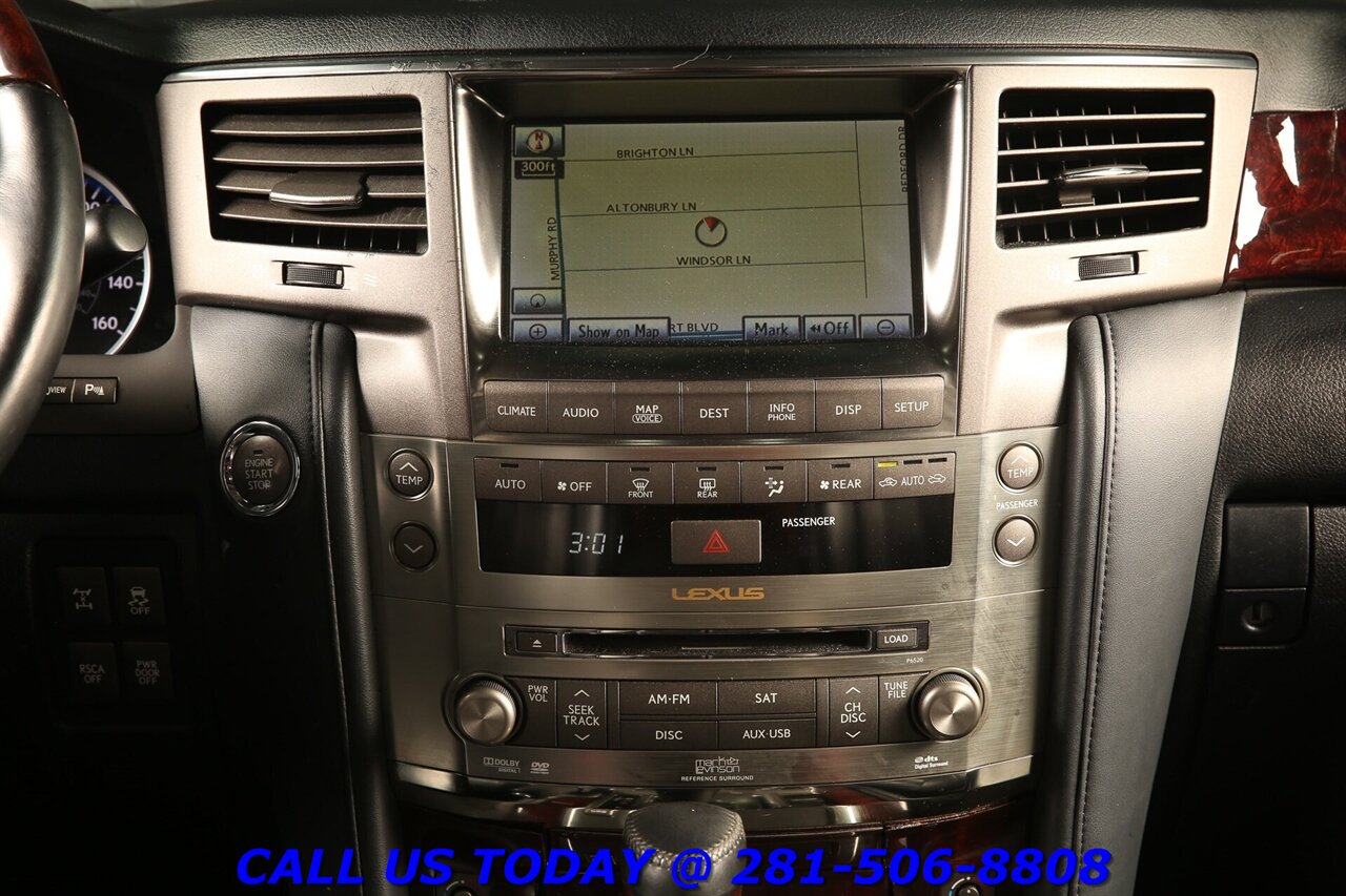 2011 Lexus LX 2011 LX 570 AWD NAV DVD SUN 3ROW MARK LEV 100K Mi - Photo 16 - Houston, TX 77031