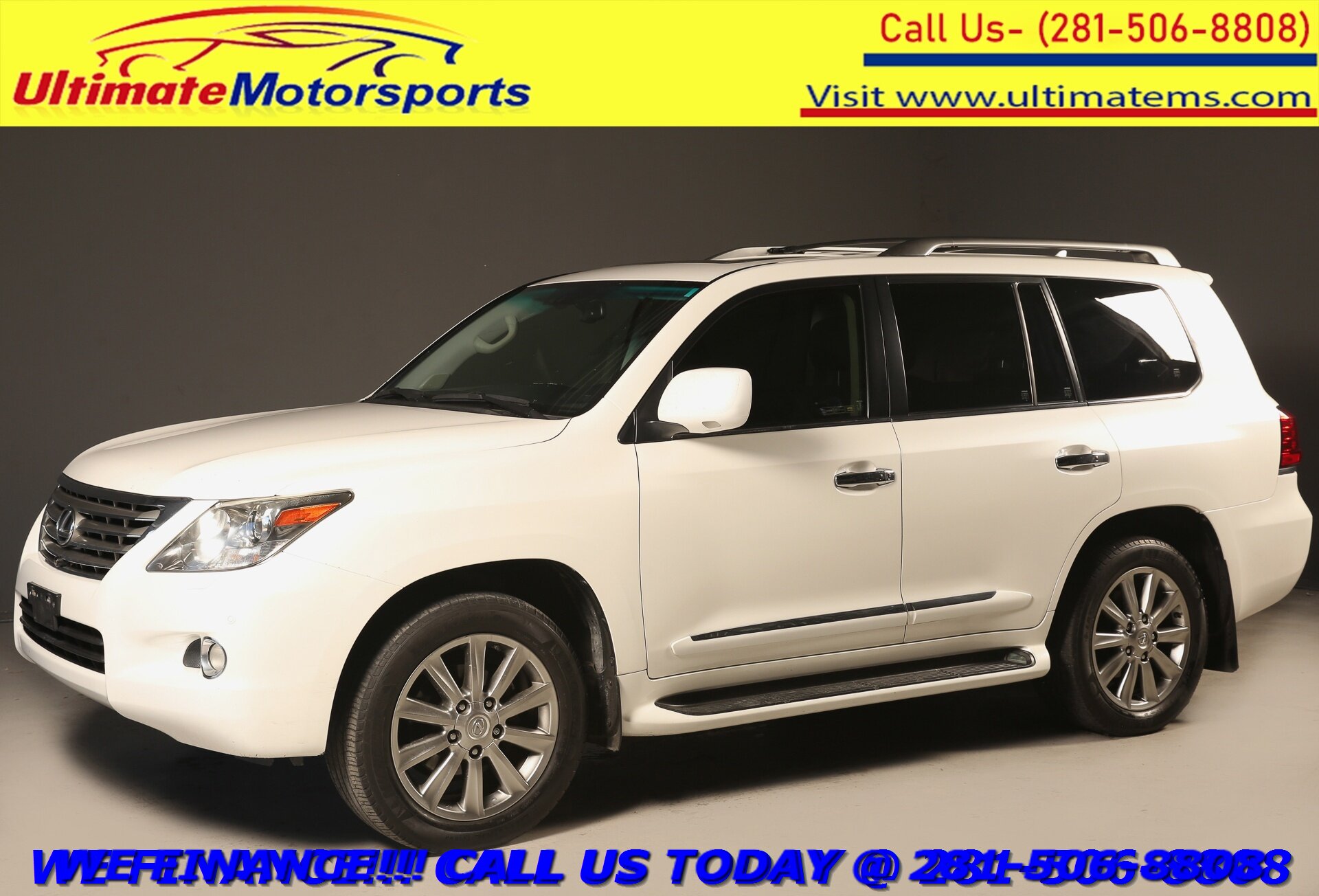 2011 Lexus LX 2011 LX 570 AWD NAV DVD SUN 3ROW MARK LEV 100K Mi   - Photo 1 - Houston, TX 77031