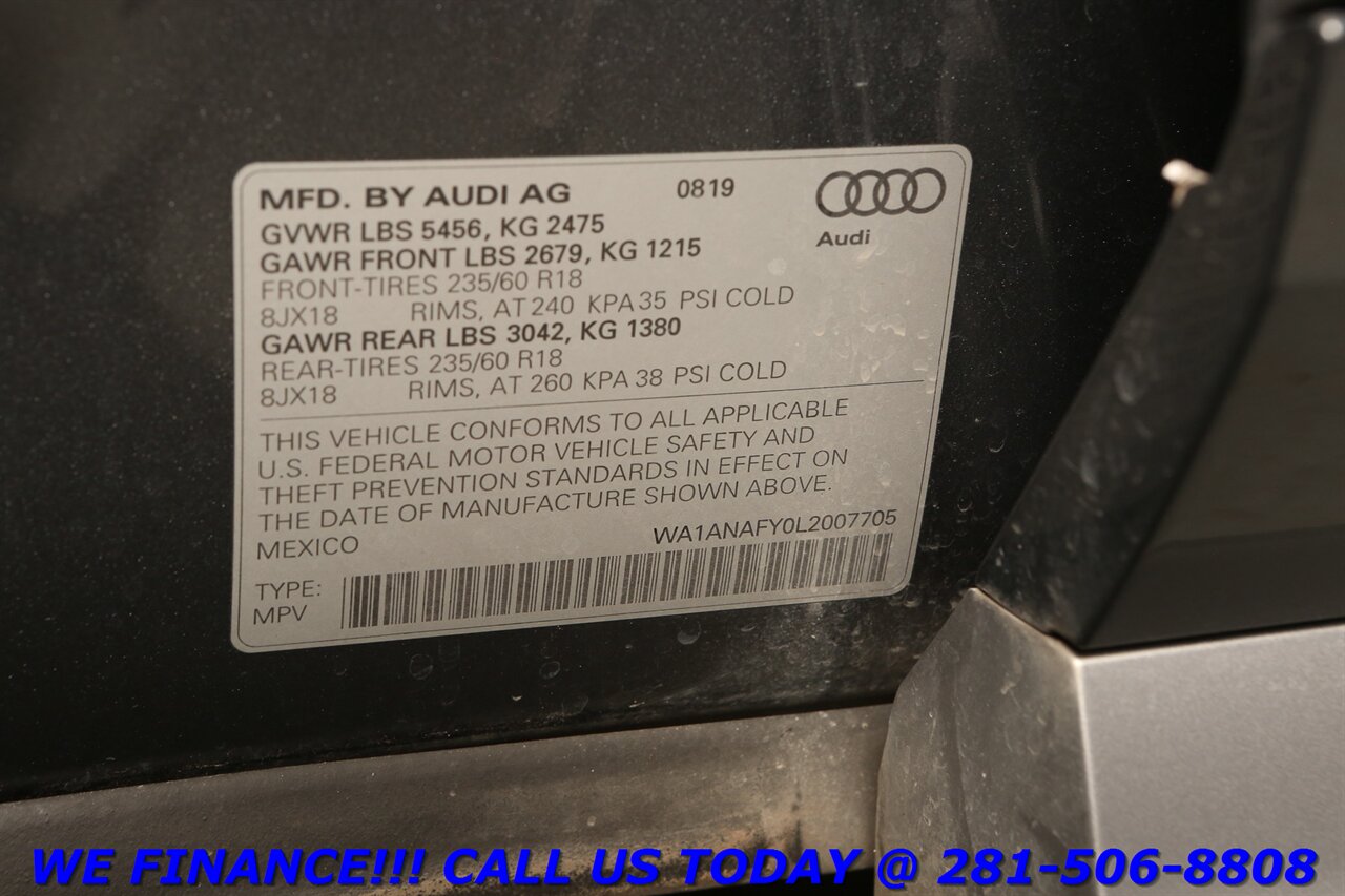 2020 Audi Q5 2020 Quattro Premium AWD PANO HEATSEAT CAMERA 63K - Photo 30 - Houston, TX 77031
