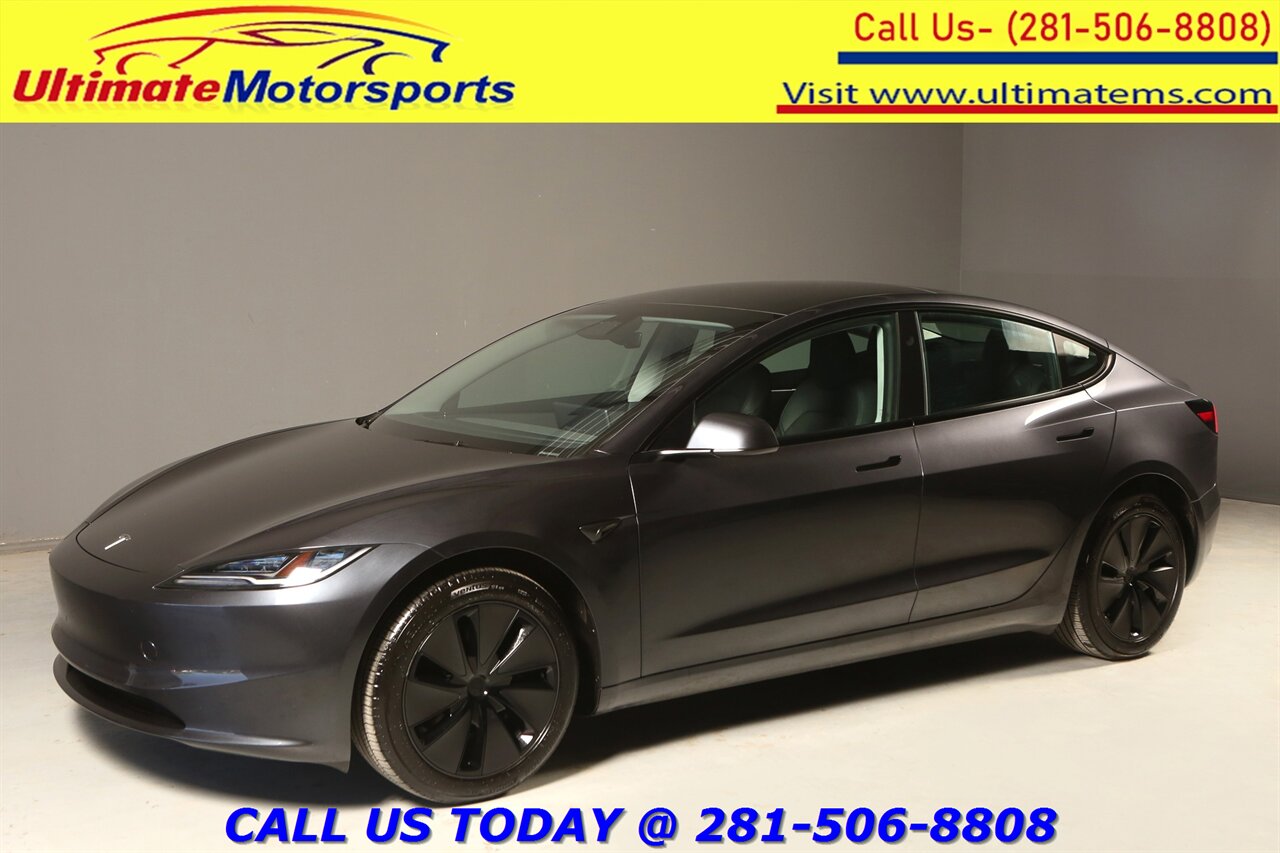 2024 Tesla Model 3 2024 FSD4 Ai AUTOPILOT NAV PANOROOF WARRANTY LETHR   - Photo 1 - Houston, TX 77031