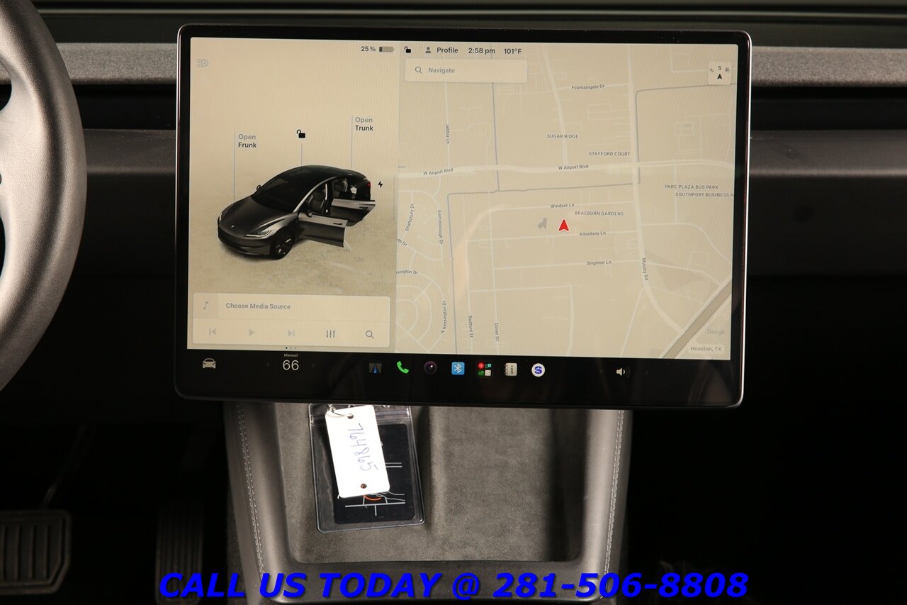 2024 Tesla Model 3 2024 FSD4 Ai AUTOPILOT NAV PANOROOF WARRANTY LETHR - Photo 25 - Houston, TX 77031