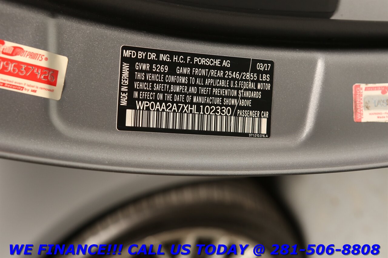 2017 Porsche Panamera 2017 PREM PLUS PKG NAV SUN ADAPTIVE AMBIENT BIRCH   - Photo 32 - Houston, TX 77031