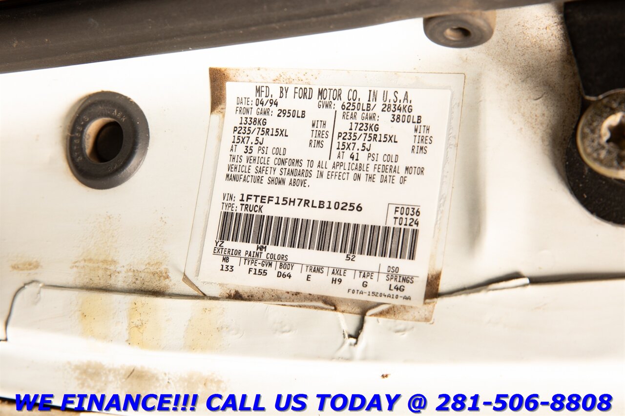 1994 Ford F-150 1994 XLT 5.8L V8 LONG BED DUALTANK 76K MLS REGULAR - Photo 24 - Houston, TX 77031