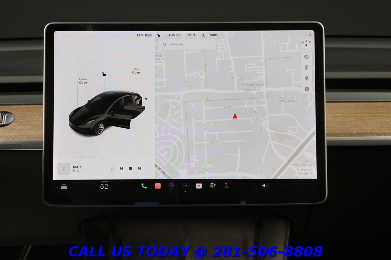 2021 Tesla Model 3 2021 FSD Ai Autopilot NAV PANO HEATSEAT 37K MLS   - Photo 14 - Houston, TX 77031