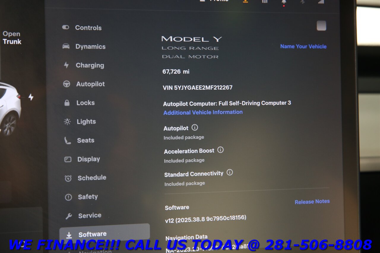 2021 Tesla Model Y 2021 Long Range AWD FSD 3ROW ACCEL BOOST AUTOPILOT   - Photo 15 - Houston, TX 77031