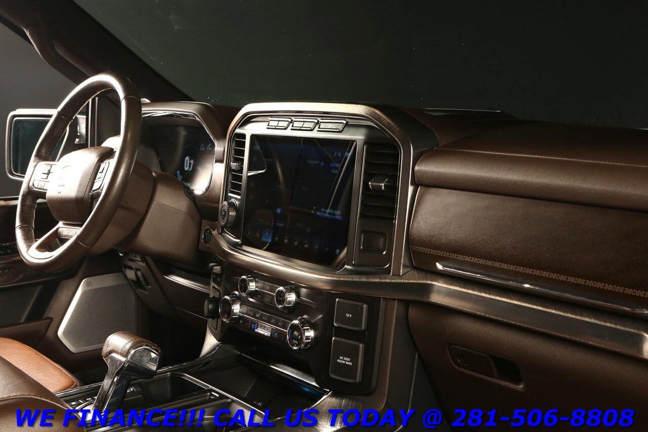 2021 Ford F-150 2021 King Ranch FX4 CREW 4x4 NAV PANO ADAPT  BLIND   - Photo 21 - Houston, TX 77031