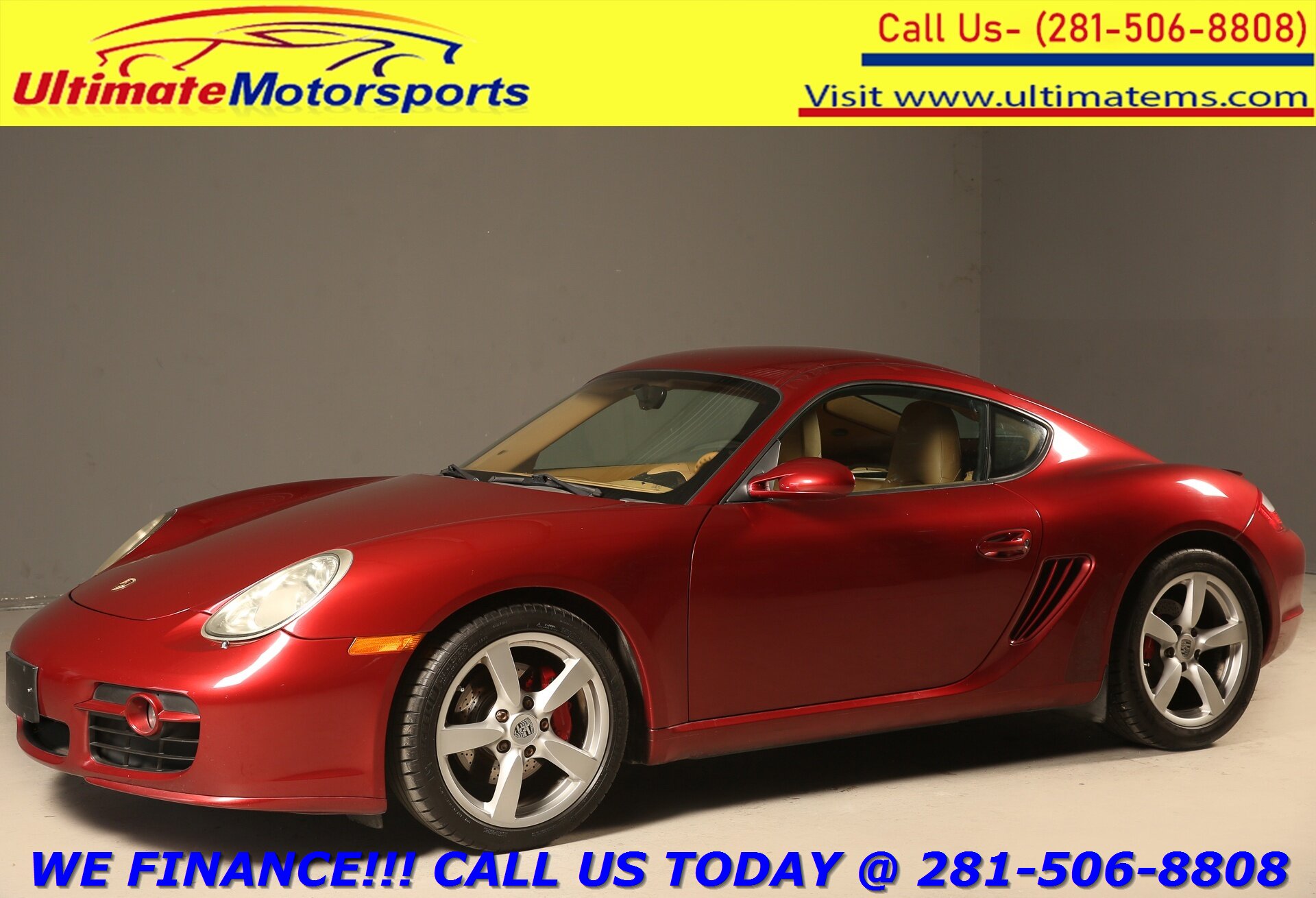 2008 Porsche Cayman 2008 S HEATSEAT 18 " ALLOYS LED CRUISE 81K MLS   - Photo 1 - Houston, TX 77031