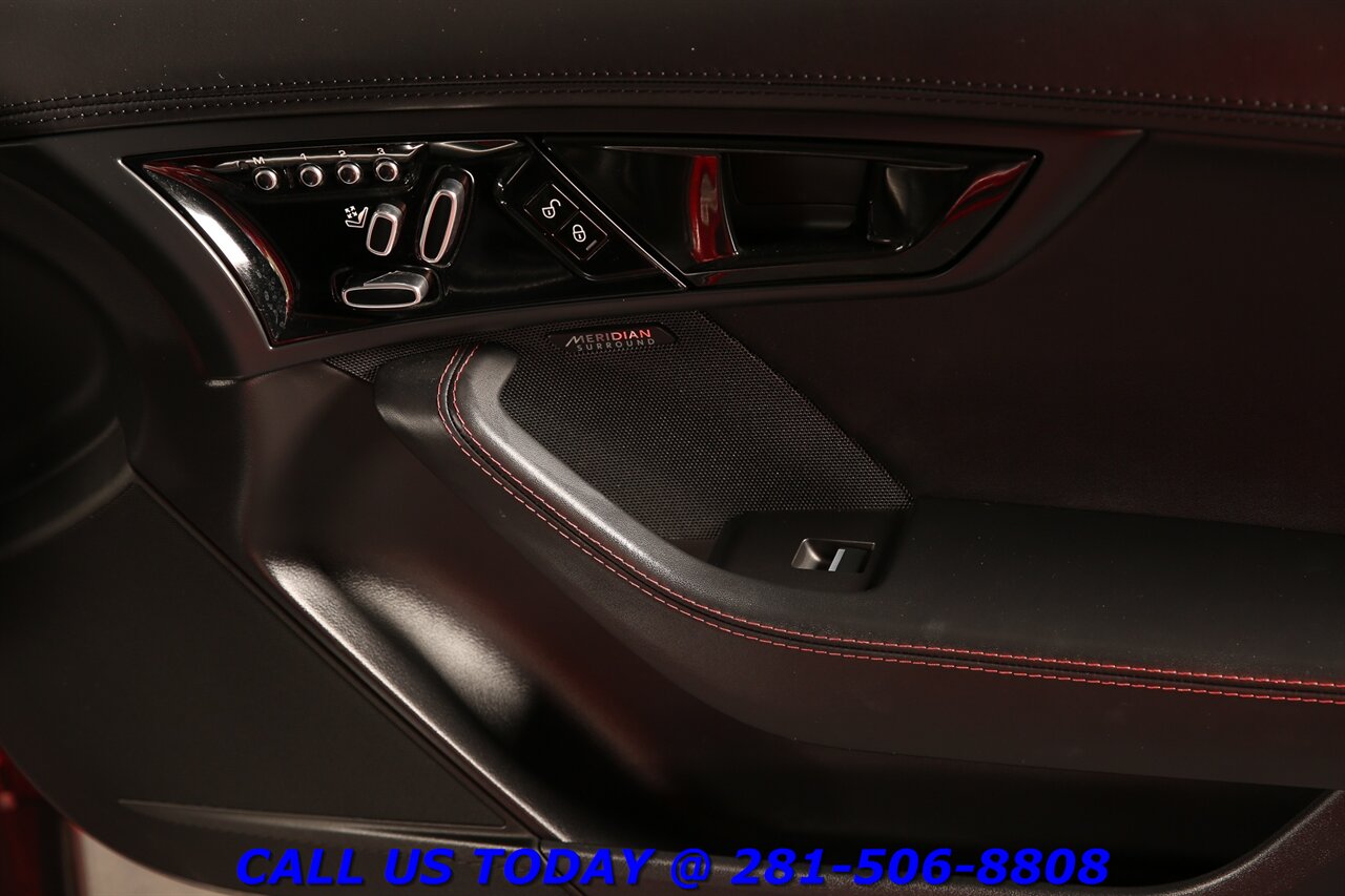 2020 Jaguar F-Type P300 NAV PANOROOF MERIDIAN CAM XENONS 55K MLS - Photo 26 - Houston, TX 77031