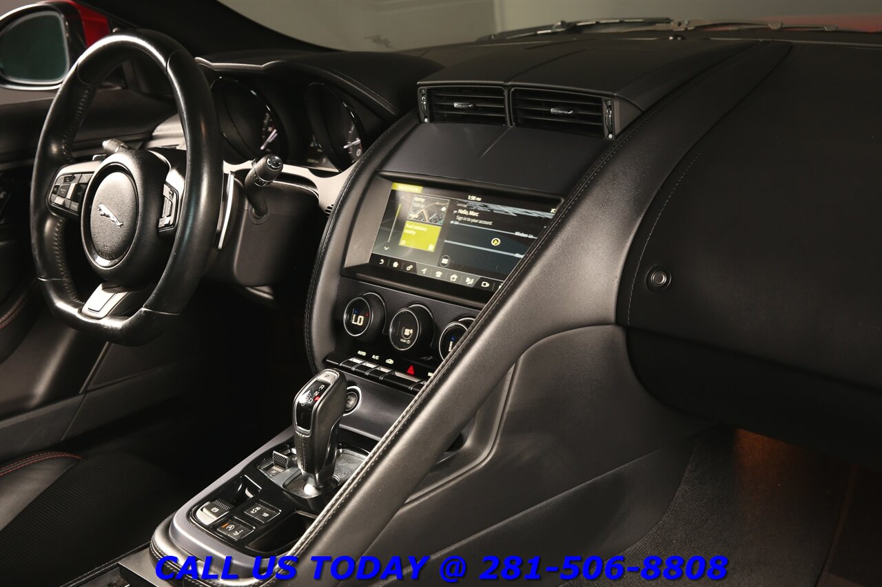 2020 Jaguar F-Type P300 NAV PANOROOF MERIDIAN CAM XENONS 55K MLS - Photo 19 - Houston, TX 77031