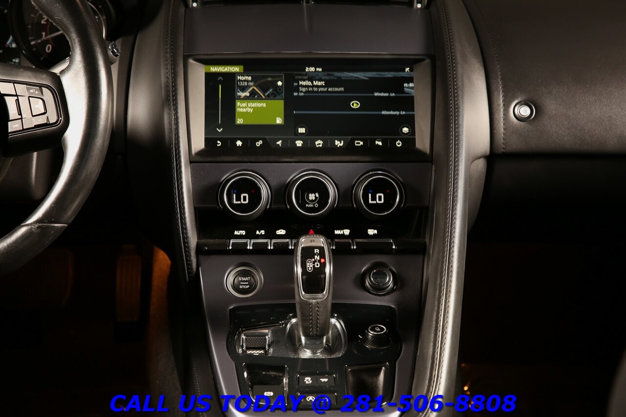 2020 Jaguar F-Type P300 NAV PANOROOF MERIDIAN CAM XENONS 55K MLS - Photo 18 - Houston, TX 77031