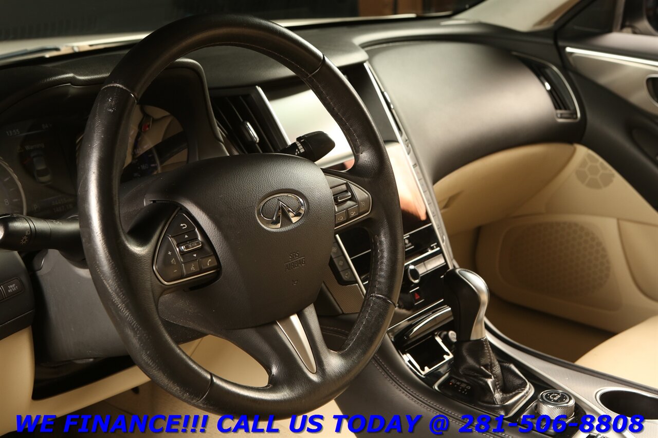 2015 INFINITI Q50 2015 Premium NAV SUN SPORT HEATSEAT CAMERA 44K   - Photo 10 - Houston, TX 77031