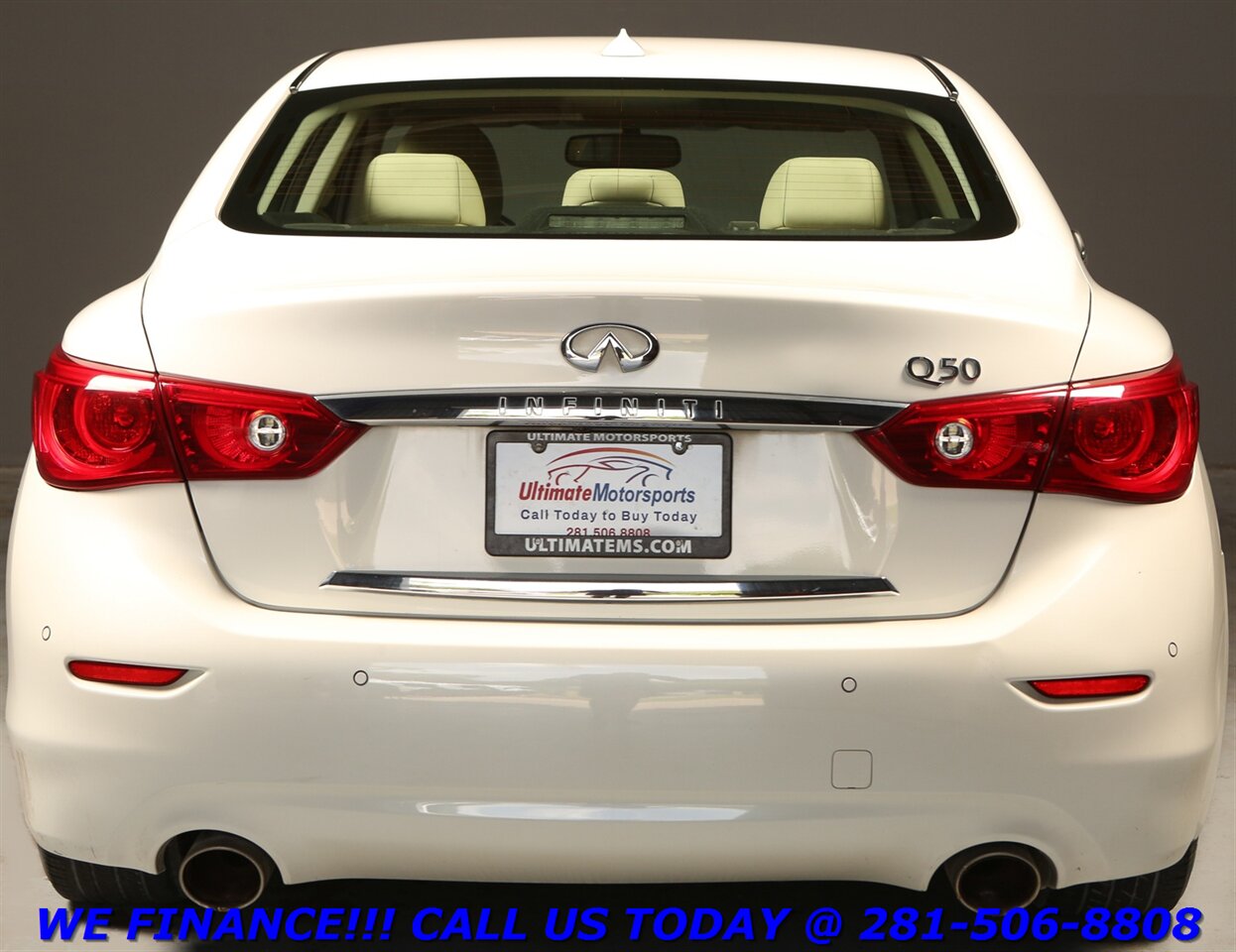 2015 INFINITI Q50 2015 Premium NAV SUN SPORT HEATSEAT CAMERA 44K   - Photo 5 - Houston, TX 77031