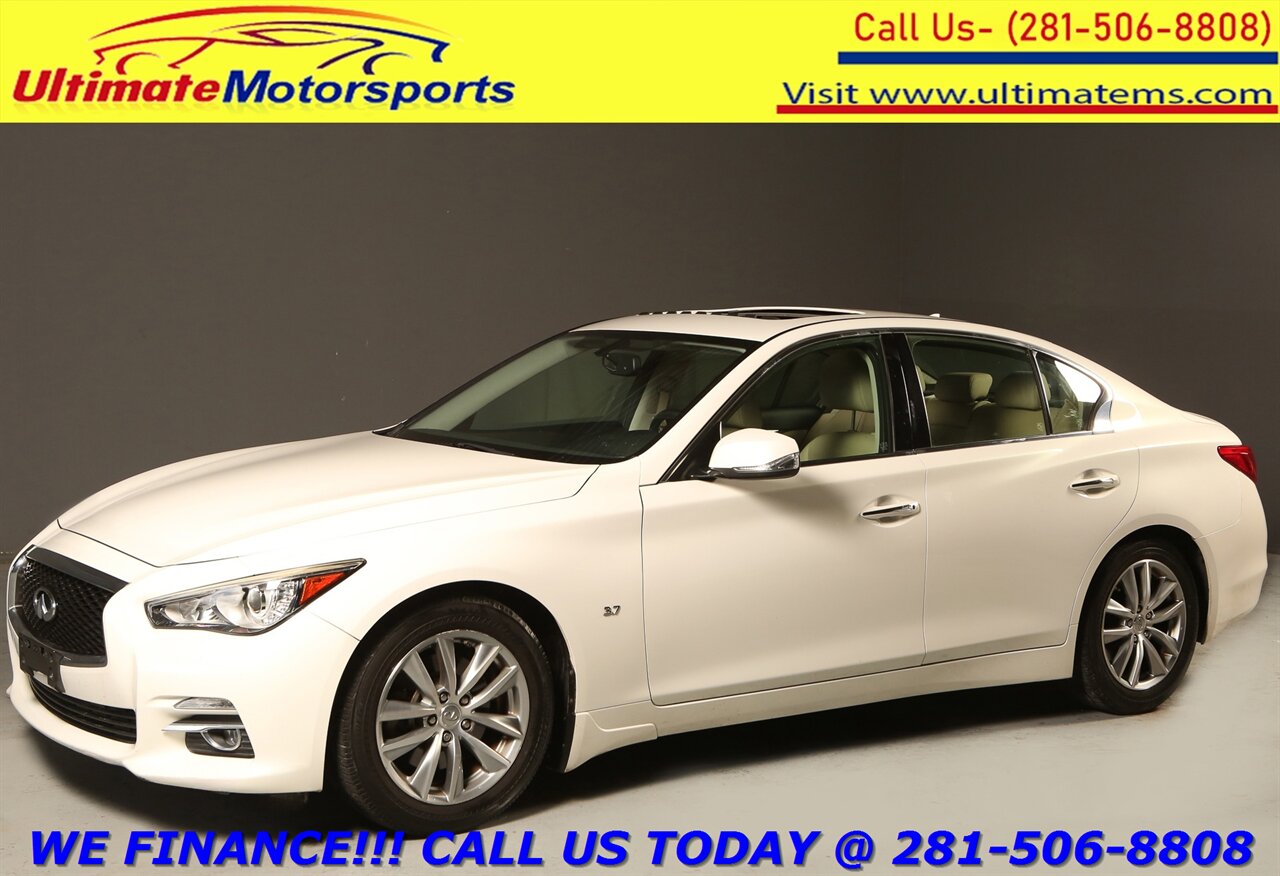 2015 INFINITI Q50 2015 Premium NAV SUN SPORT HEATSEAT CAMERA 44K   - Photo 1 - Houston, TX 77031