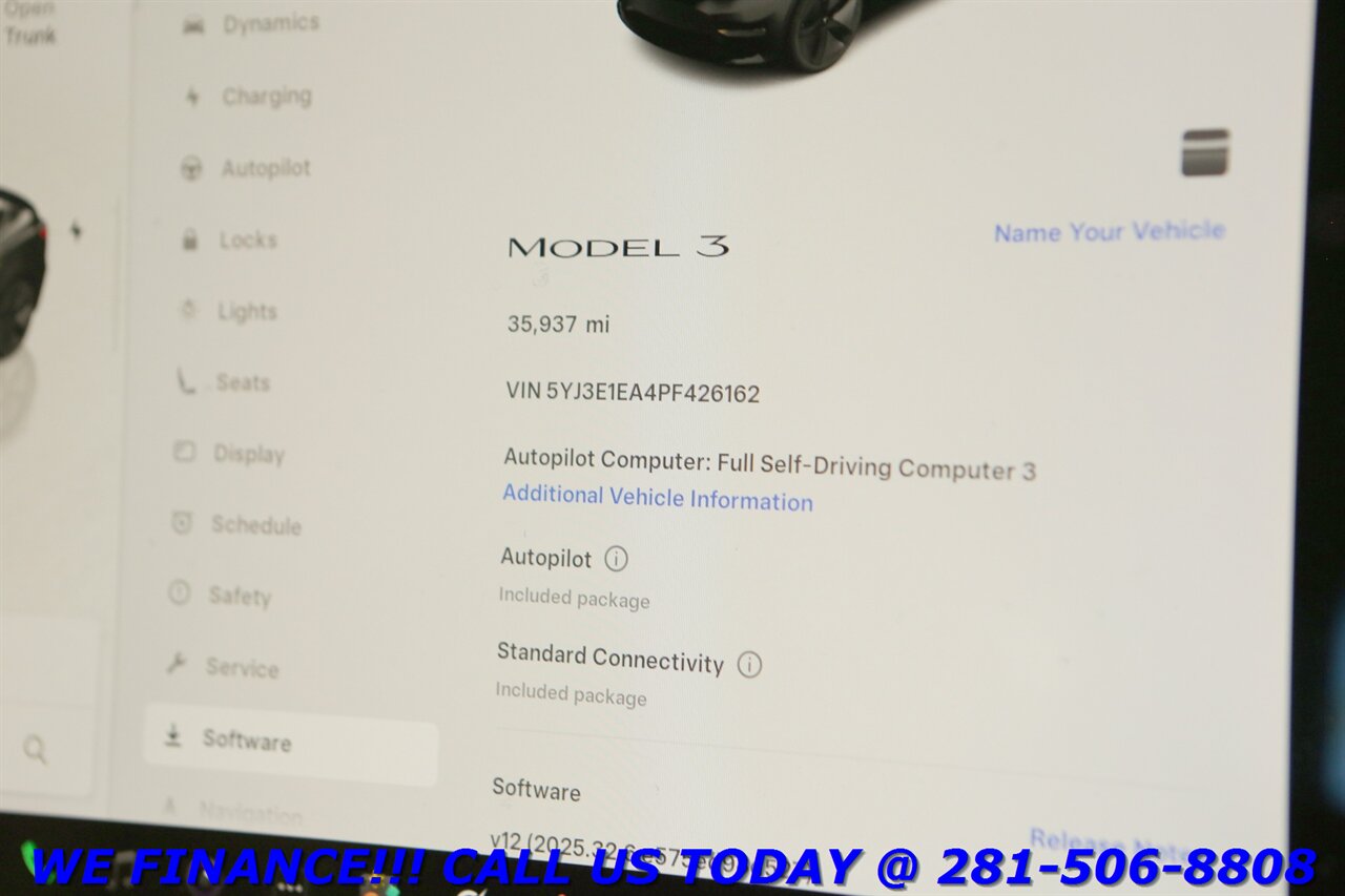 2023 Tesla Model 3 2023 FSD3 AUTOPILOT NAV PANOROOF LEATHER WARRANTY - Photo 15 - Houston, TX 77031