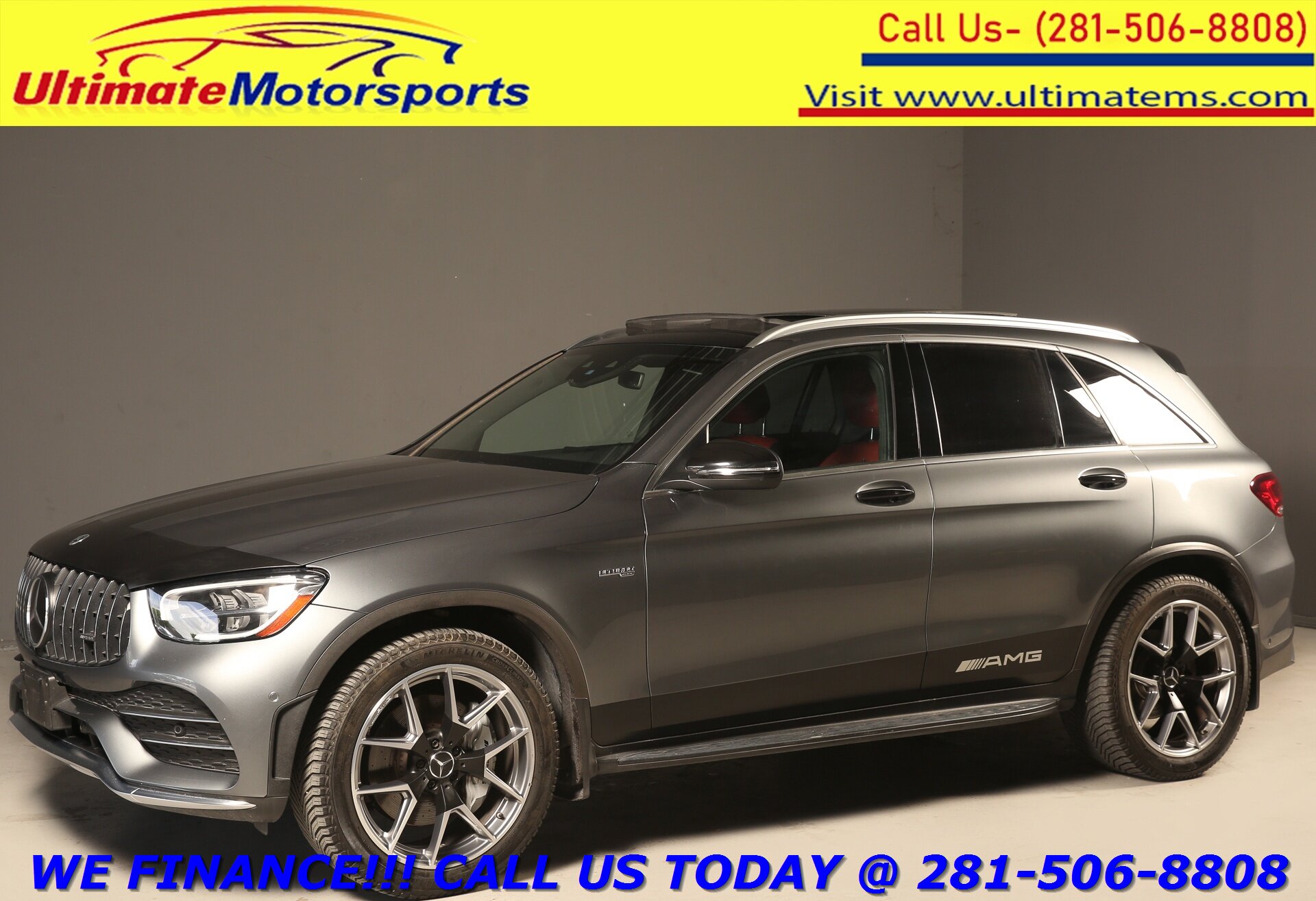 2021 Mercedes-Benz GLC 2021 GLC43 AMG AWD NAV PANO ADAPT BLIND 42K MLS   - Photo 1 - Houston, TX 77031