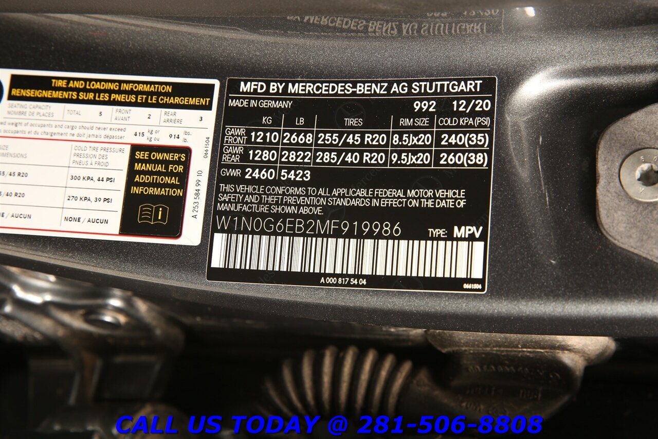 2021 Mercedes-Benz GLC 2021 GLC43 AMG AWD NAV PANO ADAPT BLIND 42K MLS - Photo 29 - Houston, TX 77031