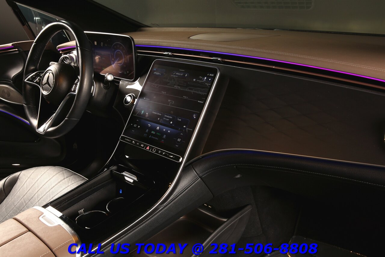 2023 Mercedes-Benz EQS 450+ NAV PANO ADAPTIVE CRUISE BURMESTER MASSAGE 41K Mi   - Photo 19 - Houston, TX 77031