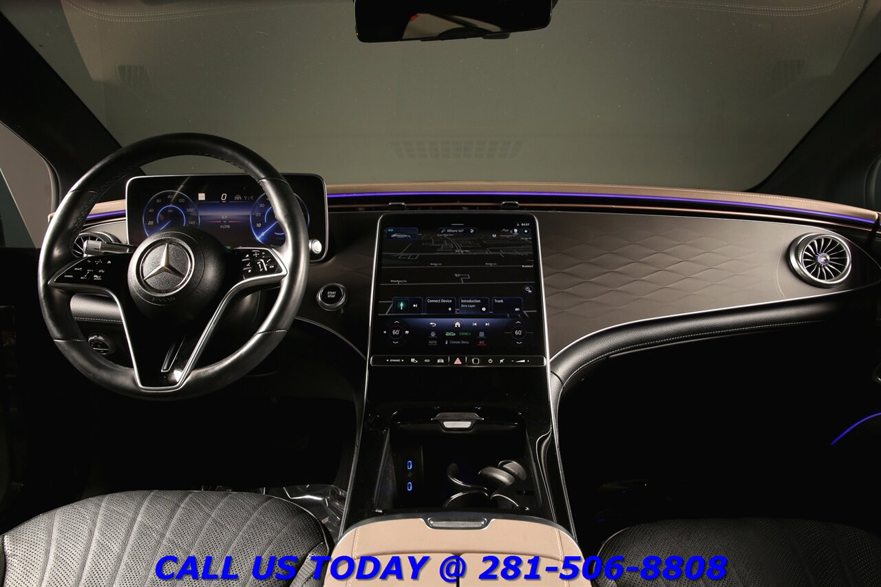2023 Mercedes-Benz EQS 450+ NAV PANO ADAPTIVE CRUISE BURMESTER MASSAGE 41K Mi   - Photo 3 - Houston, TX 77031
