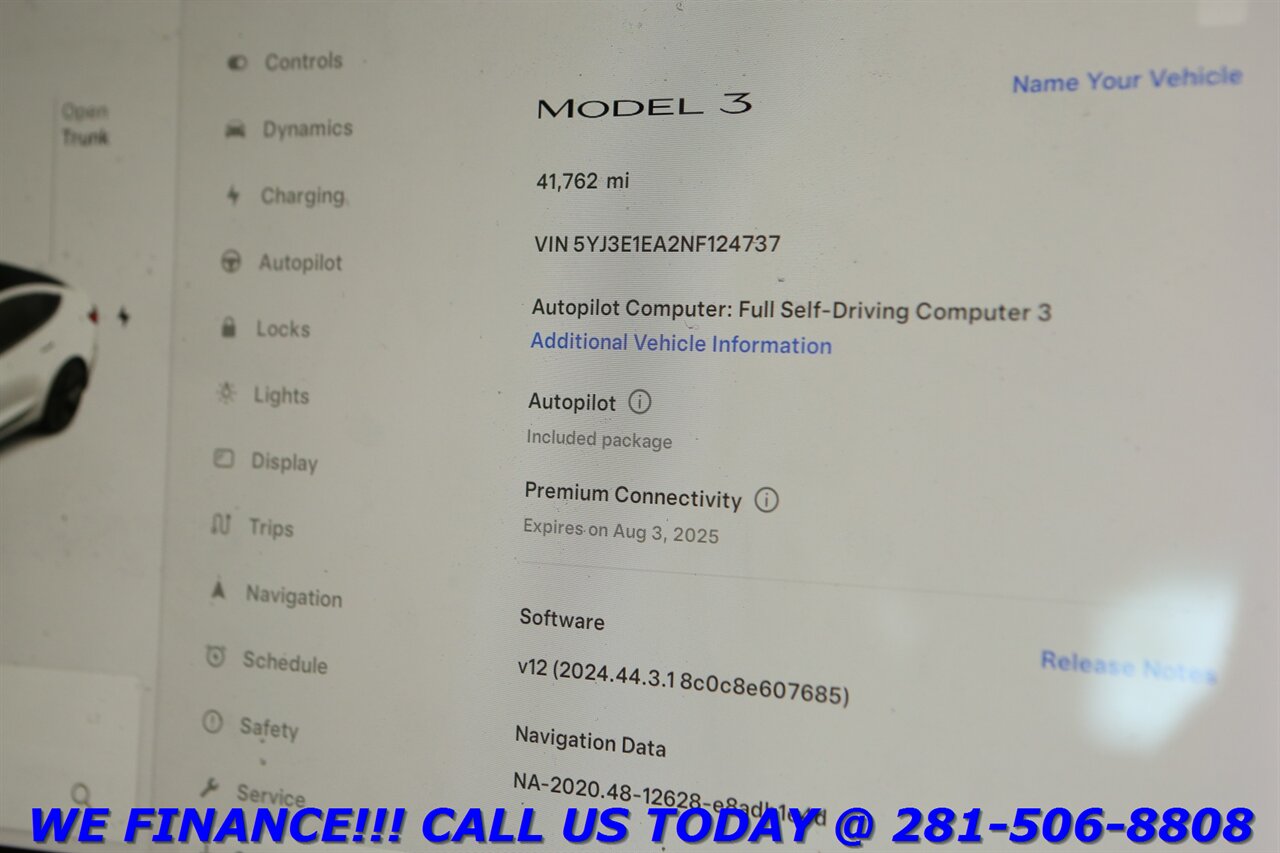 2022 Tesla Model 3 2022 FSD3 AUTOPILOT PANOROOF $4K IRS REBATE 41K ML - Photo 16 - Houston, TX 77031