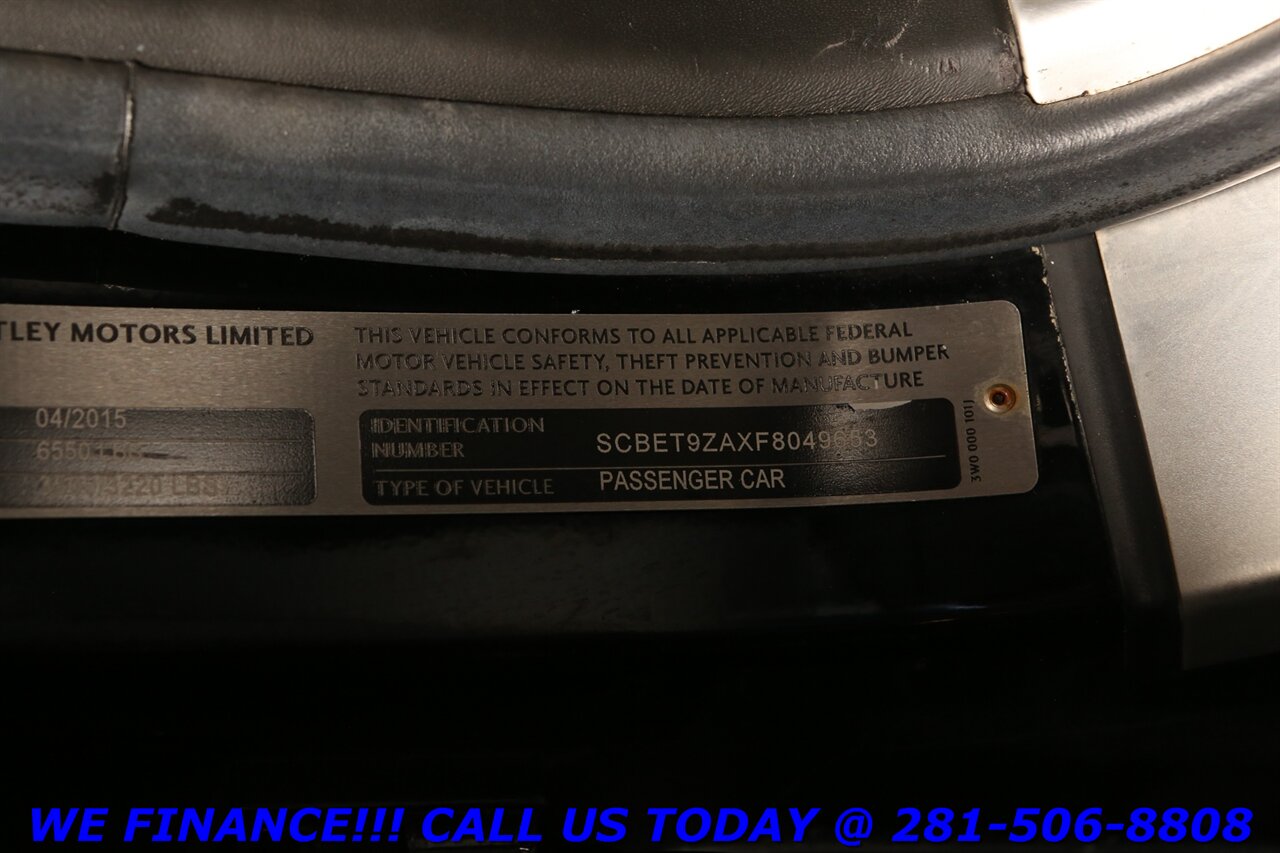 2015 Bentley Flying Spur 2015 TWIN-TURBO AWD NAV SUN 68K MLS   - Photo 30 - Houston, TX 77031