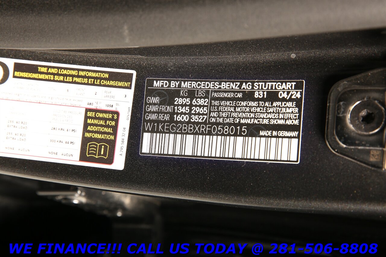 2024 Mercedes-Benz EQE 2024 EQE 350+ PINNACLE PKG NAV HUD PANO 2K MLS!!!   - Photo 32 - Houston, TX 77031